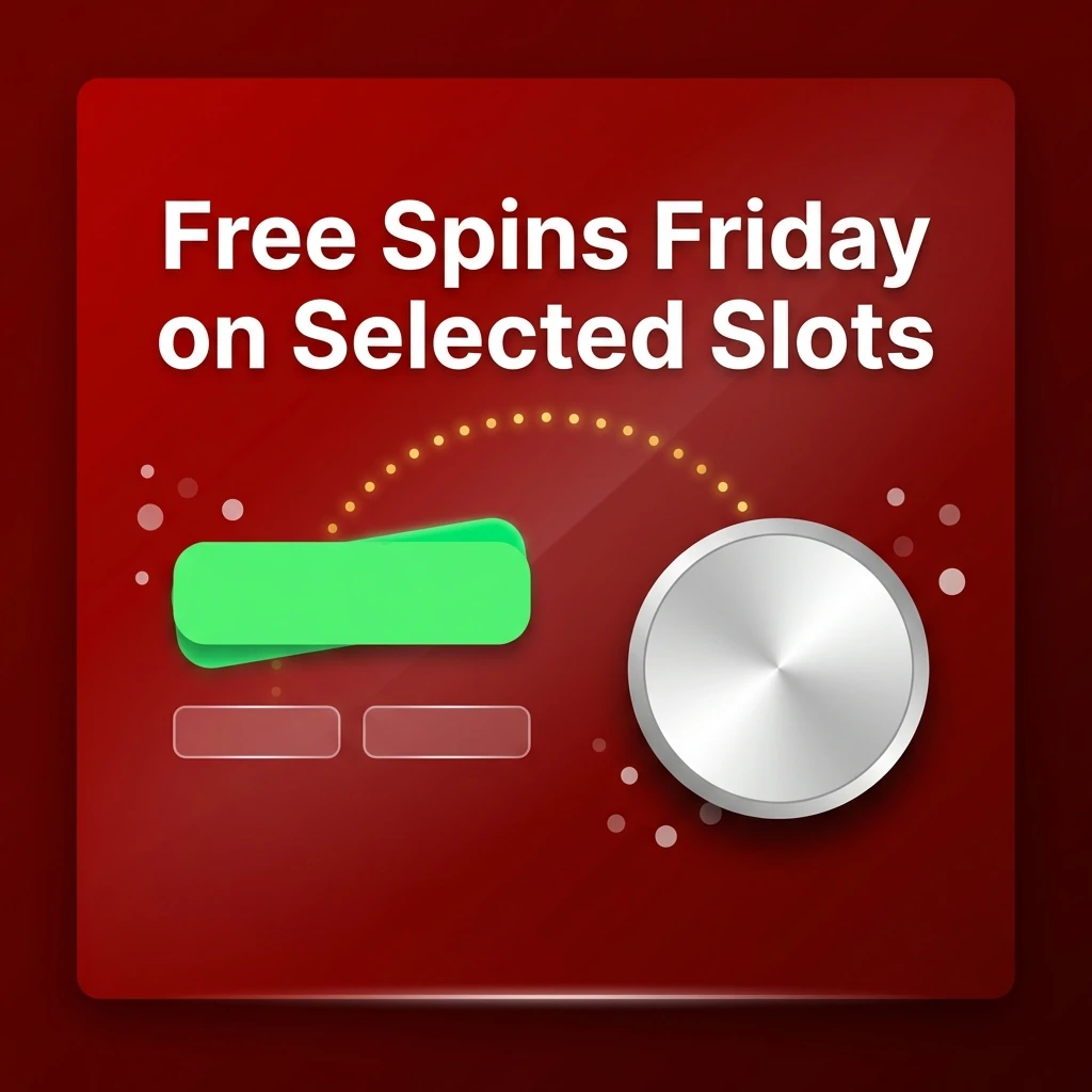 Free Spins Friday on Selected Slots